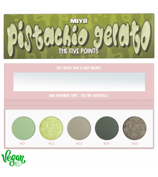 FIVE POINTS PALETTE NO.36  PISTACHIO GELATO