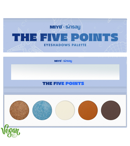 THE FIVE POINTS EYESHADOWS PALETTE