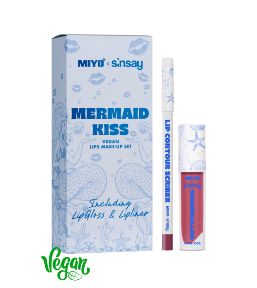 Mermaid Kiss Lips Make-up Set