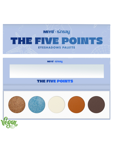THE FIVE POINTS EYESHADOWS PALETTE