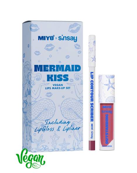 Mermaid Kiss Lips Make-up Set