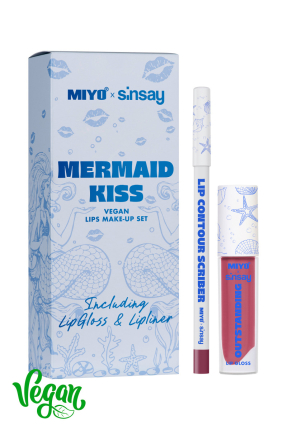 Mermaid Kiss Lips Make-up Set